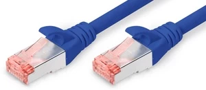 DIGITUS Patchkabel Cat6 S/FTP 2xRJ45 10.0m blau Hebelschutz Polybeutel kaina