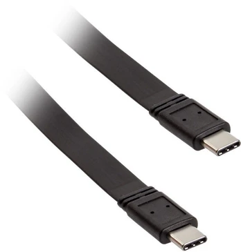 Laidas Akasa Super Slim USB Type-C, USB Type-C, 1 m, juoda