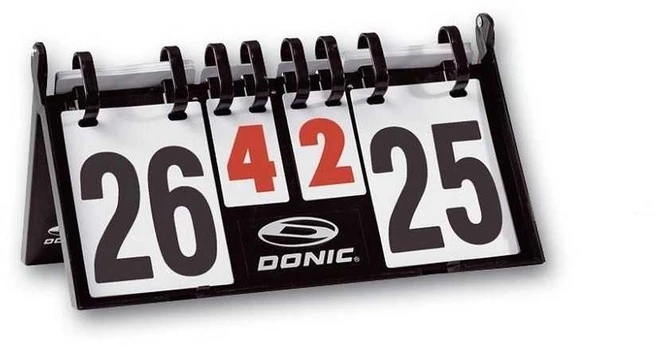 DONIC Stalo teniso taškų suvestinė