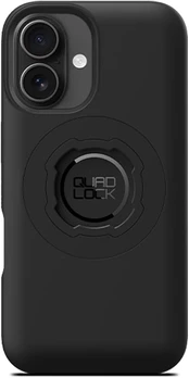 Telefono dėklas Quad Lock MAG QMC-IP16S, Apple iPhone 16, juoda kaina