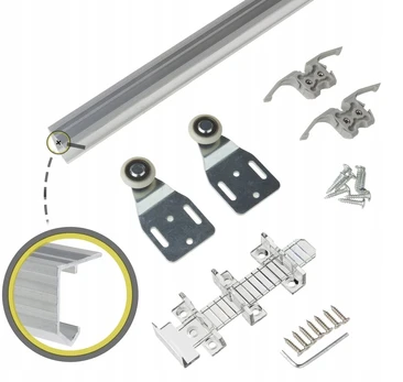 Stumdomų durų sistema Sol 1800 plokštinėms durims iki 90 cm
