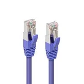 MicroConnect CAT6A S/FTP 5m Violetinė LSZH