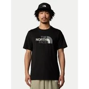 The North Face Marškinėliai Easy NF0A8A6C Juoda Regular Fit
