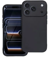 Juodas dėklas Apple iPhone 17 Pro telefonui "Matt Case"