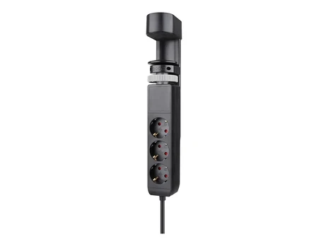 Neomounts VOLT Desk Clamp socket with Quick-charge USB Ports (clamp