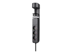 Neomounts VOLT Desk Clamp socket with Quick-charge USB Ports (clamp kaina