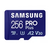 SAMSUNG 256GB, PRO Plus microSD kaina