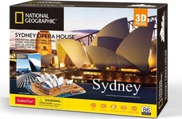 Puzzle 3D National Geographic Sydney 86 elementów