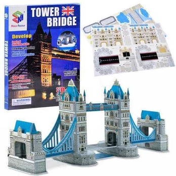 3D dėlionė Tower Bridge, 41 d.