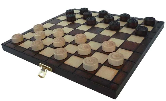 Provechess Šaškės Checkers 25x12,5x3cm