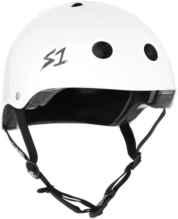 S-ONE HELMET LIFER WHITE GLOSS M