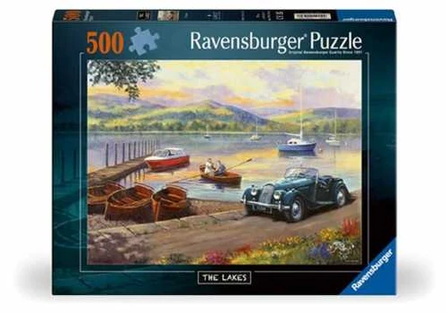 Dėlionė Ravensburger - Puzzle 500 Stop At The Lakes