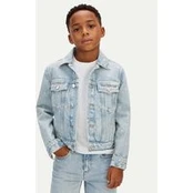 Calvin Klein Džinsinė striukė LVCKSJD02B Mėlyna Regular Fit