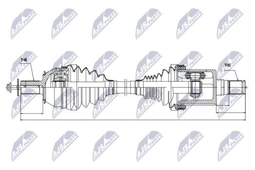 Pusašis NTY NPW-VV-027