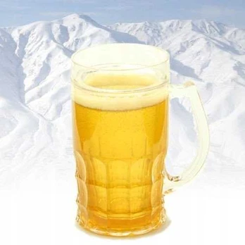 Ledinis alaus bokalas iš akrilo, 600 ml.