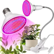 Malatec LED augalų auginimo lempa, 200 LED, E27 kaina