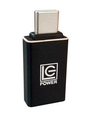 USB adapteris LC-Power USB-C - USB Juodas (LC- ADA- U31C)