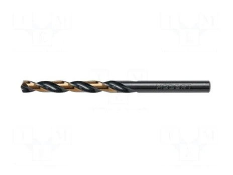 Drill bit | for metal | Ø: 1mm | L: 12mm | Overall len: 34mm | tool steel
