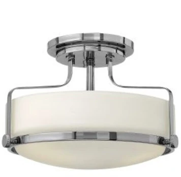 Elstead Lighting lubinis šviestuvas Harper, sidabrinės spalvos