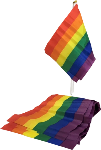 PRIDE - LGBT FLAG SMALL FLAG BANNER