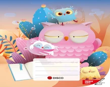 Sąsiuvinis langeliais Disco, A5, 12 lapų kaina