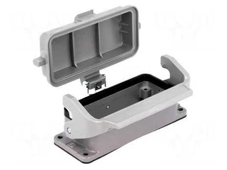 Enclosure: for rectangular connectors | Han | size 16B | with latch