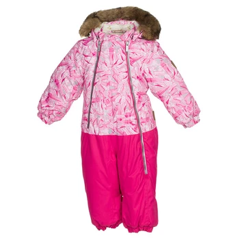 Huppa Vaikų žieminis kombinezonas DEVON 1, pink pattern/ fuchsia, 92 cm