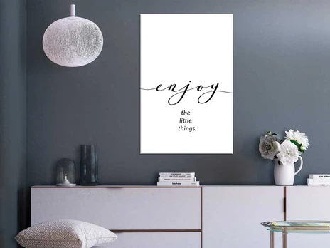 Artgeist Paveikslas - Enjoy the Little Things (1 Part) Vertical