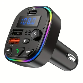 Bluetooth FM Siųstuvas.