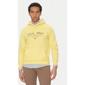 Tommy Hilfiger Džemperis Center Stack MW0MW38672 Geltona Regular Fit