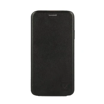 Vennus Elegance Case Vertikāli Atverams Maks Priekš Samsung A215 Galaxy A21 Melns