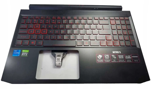 Acer VIRŠUTINIS Juodas W/KB US-INT