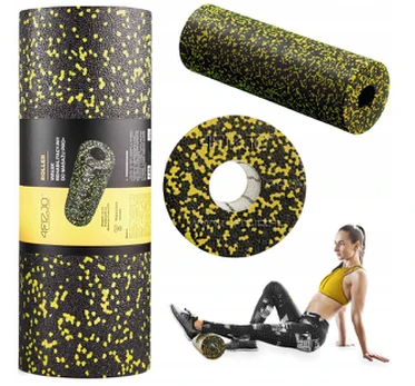 4Fizjo EPP putplasčio masažinis volelis 45 cm geltonas
