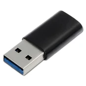 Qoltec Adapteris USB tipo A vyriškas | USB tipo C moteriška kaina