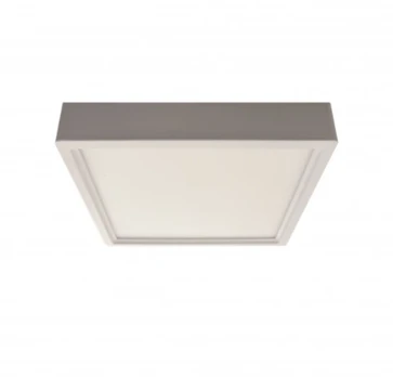 12W LED paviršinė panelė, balta, 3000K