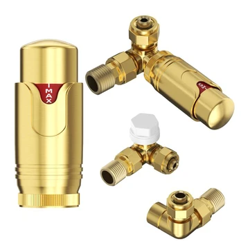 Termostatinis vožtuvas Granitan tiekimo 1/2 aukso spalvos rinkinys