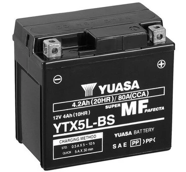 Moto akumuliatorius Yuasa 4.2AH 80A