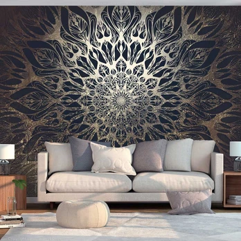 Artgeist Fototapetas - Spider Web (Brown)