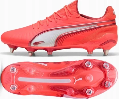 Puma King Ultimate futbolo batai - Raudoni, 41