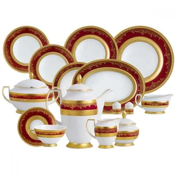 Royal Gold Bordeaux Servizas 6 Asm., 40vnt. Zepter LP-3206-BR