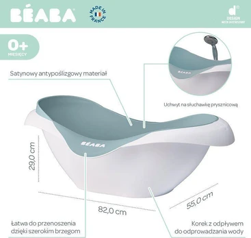 BEABA ERGONIMINĖ VONELĖ CAMELEO, Žalias Mėlynas