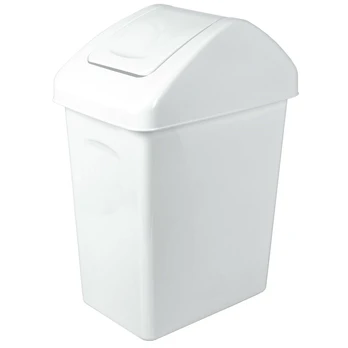 Šiukšliadėžė Branq, balta, 10 l, 37.5 cm x 26.6 cm