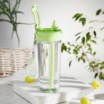 Sportinis vandens butelis 700 ml, žalias, AMBITION