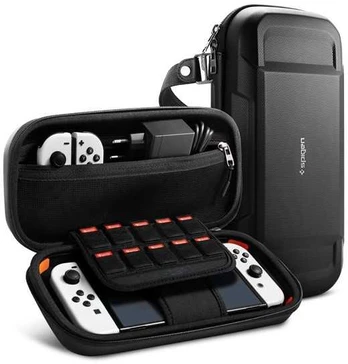 "Spigen Rugged Armor Pro" dėklas "Nintendo Switch OLED", skirtas naudoti
