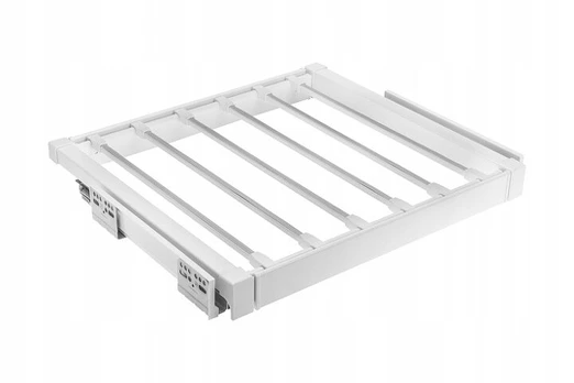 Elite drawer for trousers 900 mm with silent closure function, baltas