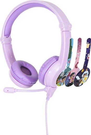 Ausinės BuddyPhones Galaxy Purple