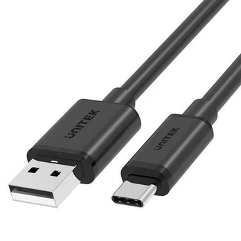 Kabelis Unitek USB - USB-C USB, USB-C, 1.5 m, juoda