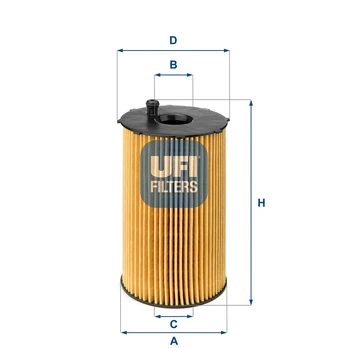 Alyvos filtras UFI 25.066.00