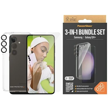 PanzerGlass Bundle Galaxy S24+ (Case+Glas+Lens)