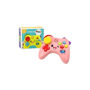 Lean Interactive Pad Educational Console Lights Sounds Rožinė